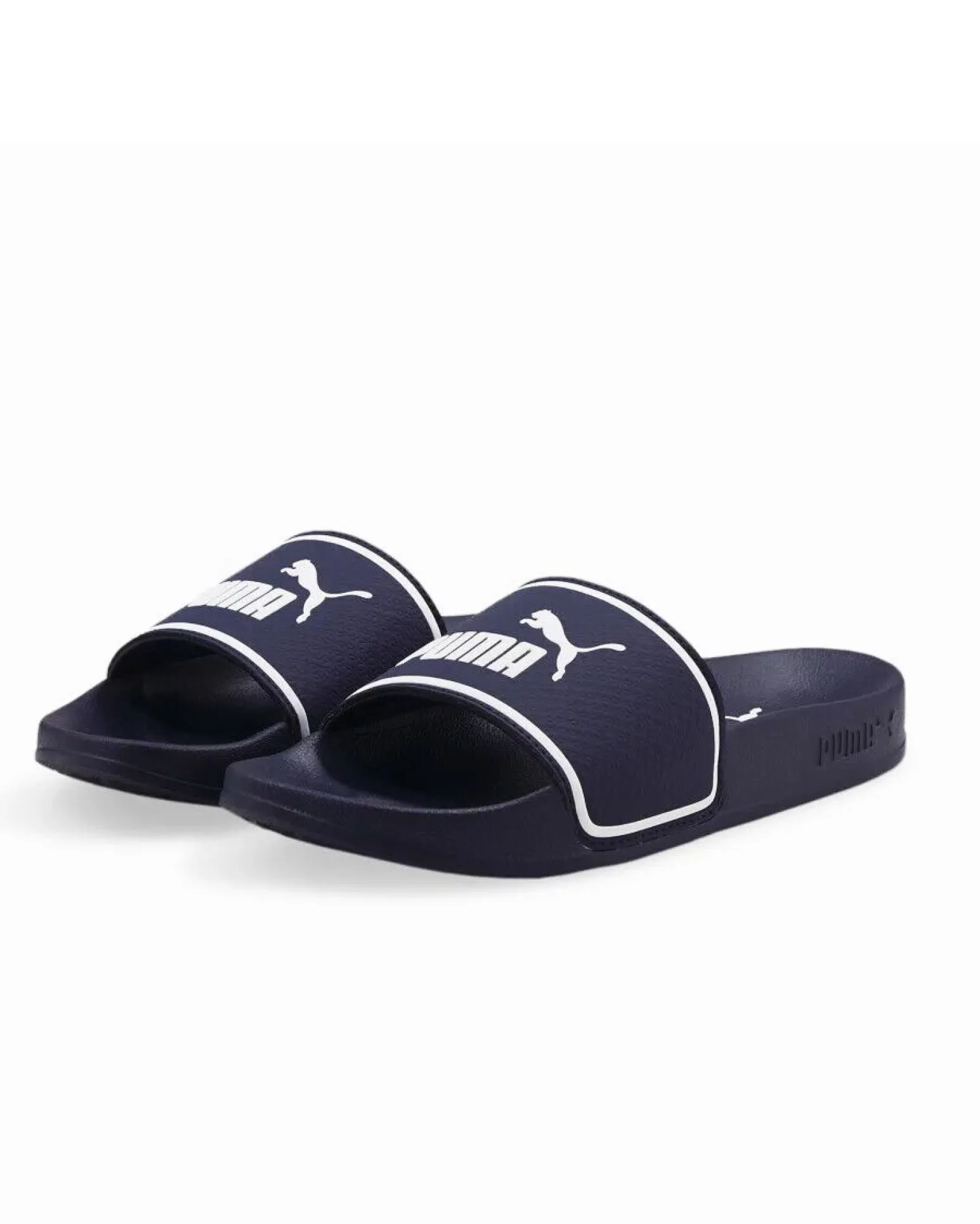 PUMA - CIABATTE JUNIOR LEADCAT 2.0 GS BLU CON DETTAGLI BIANCHI DAL 35.5 AL 39, 384434-03