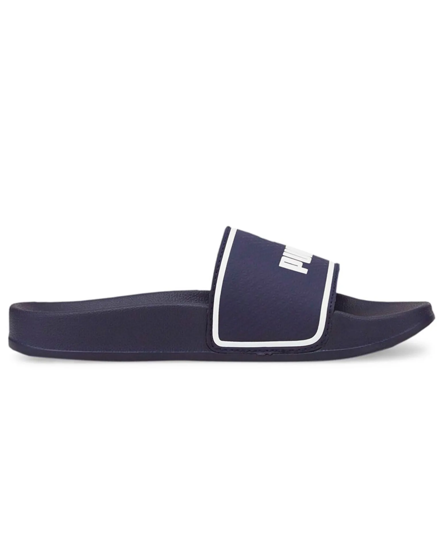 PUMA - CIABATTE JUNIOR LEADCAT 2.0 GS BLU CON DETTAGLI BIANCHI DAL 35.5 AL 39, 384434-03