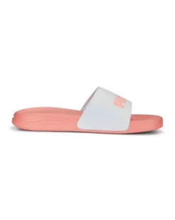 PUMA -CIABATTE JUNIOR POPCAT 20 GS ROSA E BIANCHE DAL 35.5 AL 39, 372017-40