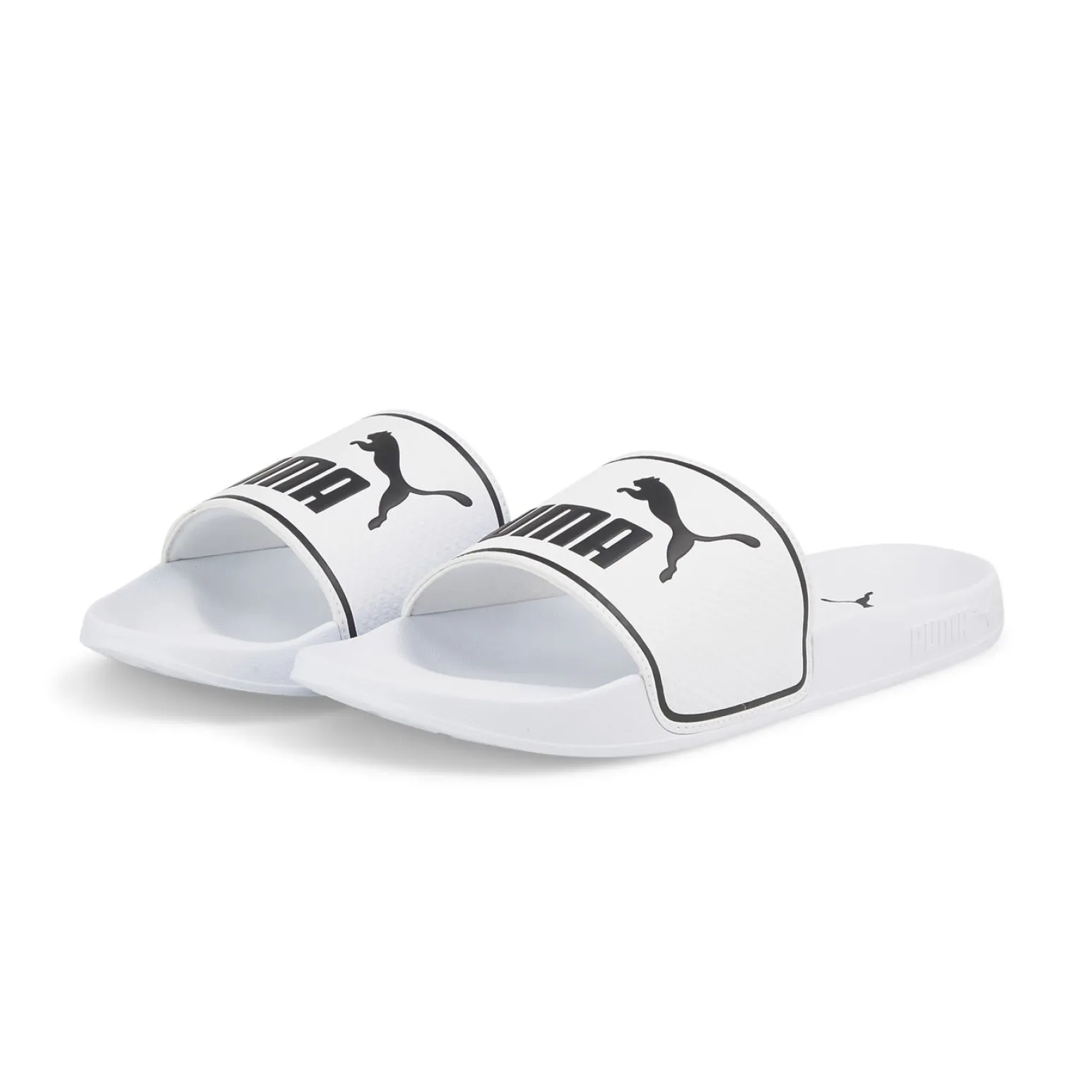 PUMA -CIABATTE LEADCAT 2.0 BIANCHE CON DETTAGLI NERI DA UOMO 384139-02