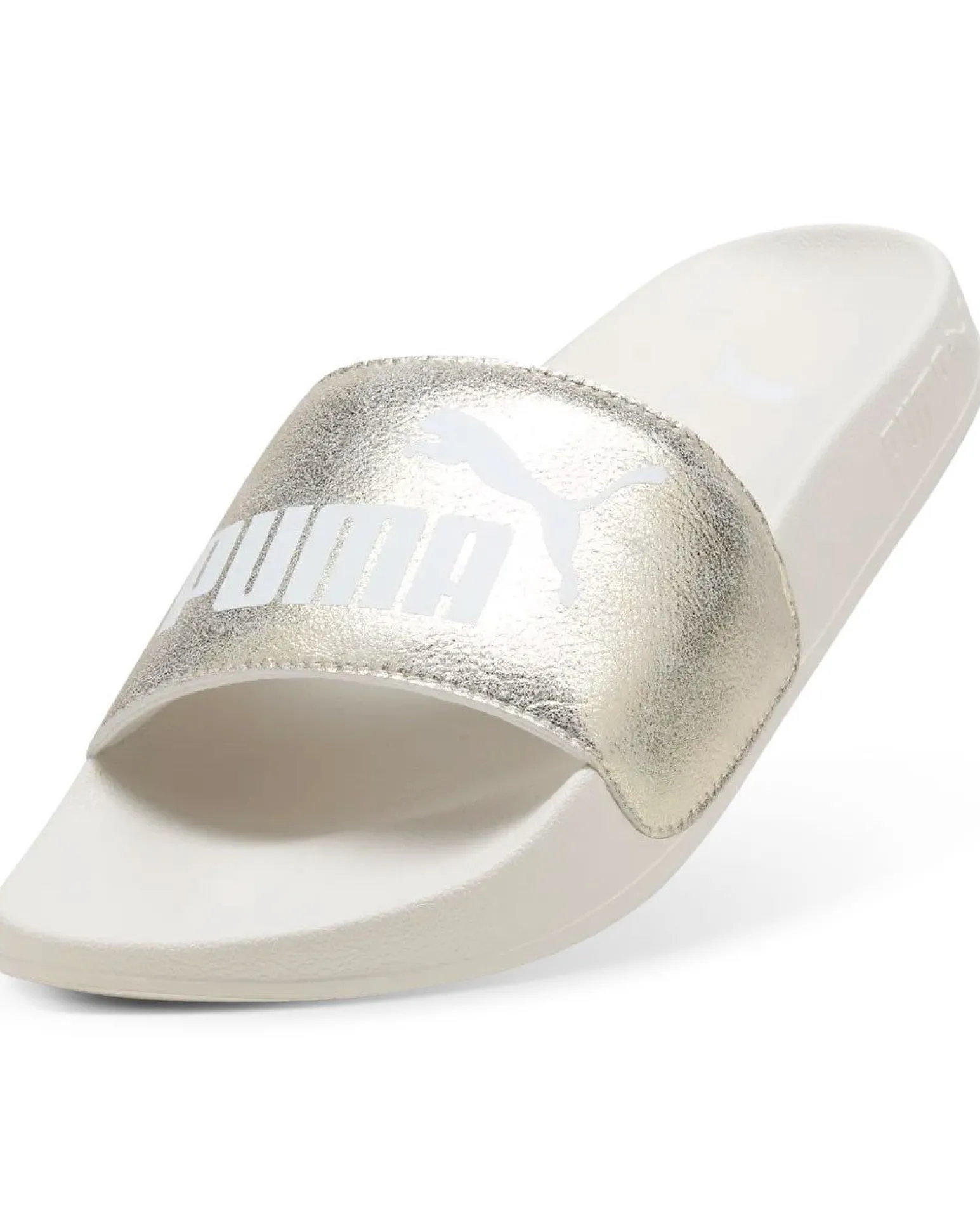 PUMA -CIABATTE LEADCAT 2.0 METALLIC WHISPER BIANCHE E ORO, 404847-01