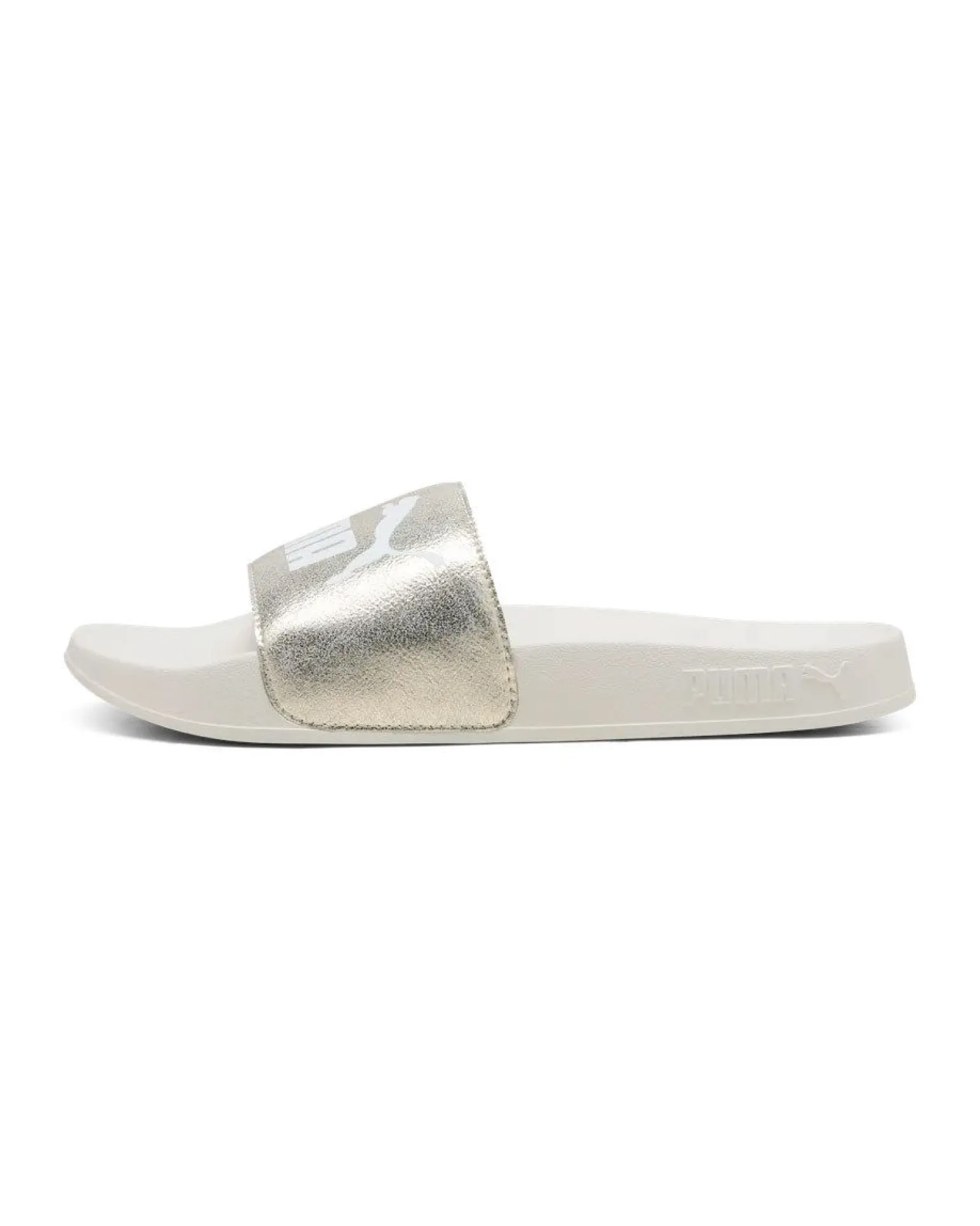PUMA -CIABATTE LEADCAT 2.0 METALLIC WHISPER BIANCHE E ORO, 404847-01