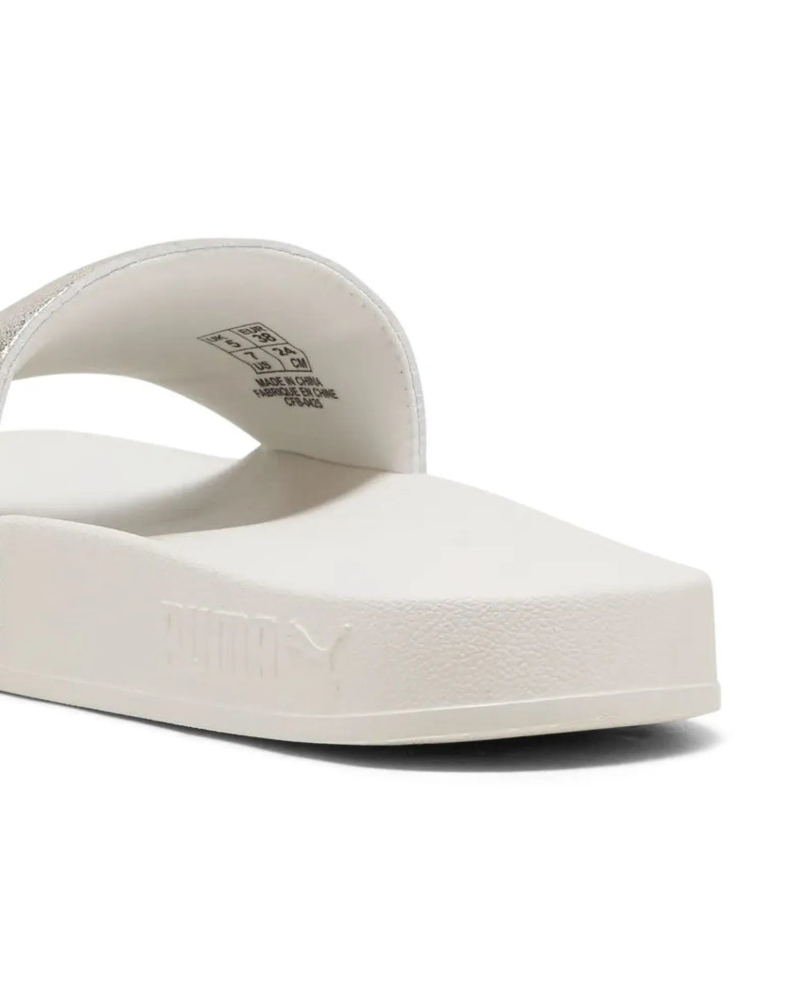 PUMA -CIABATTE LEADCAT 2.0 METALLIC WHISPER BIANCHE E ORO, 404847-01