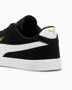PUMA CLUB II GS - SCARPA NERA E BIANCA, NUMERATA 36/39 - 398886-01