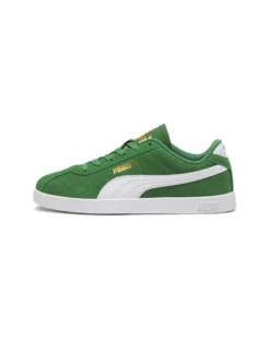 PUMA CLUB II GS - SCARPA VERDE E BIANCA, NUMERATA 36/39 - 398886-02