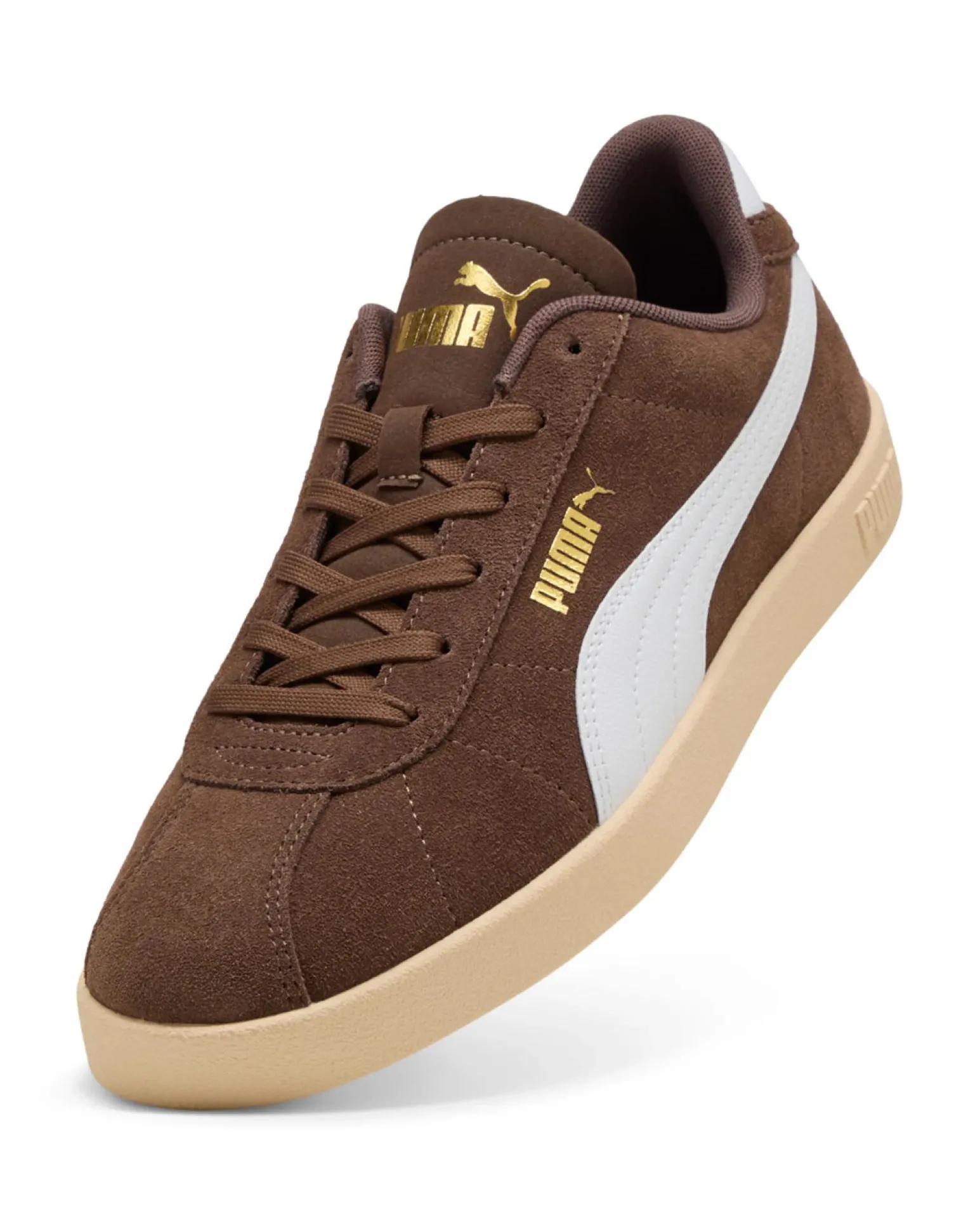 PUMA CLUB II - SNEAKERS MARRONE E BIANCA DA UOMO - 397444-15