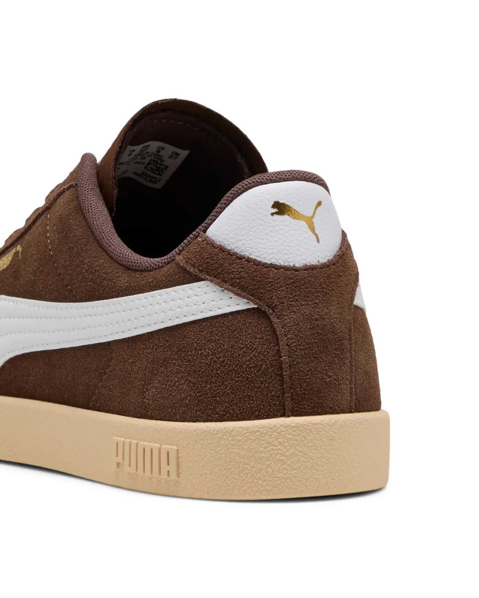 PUMA CLUB II - SNEAKERS MARRONE E BIANCA DA UOMO - 397444-15