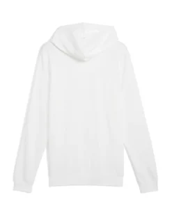 PUMA - FELPA CON CAPPUCCIO FULL ZIP BIANCA ESSENTIAL 2 COLOR SMALL N.1  DA DONNA , 684721-02