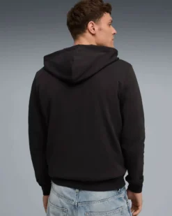 PUMA - FELPA NERA FULL ZIP  MILAN ESSENTIAL DA UOMO, 786800-04