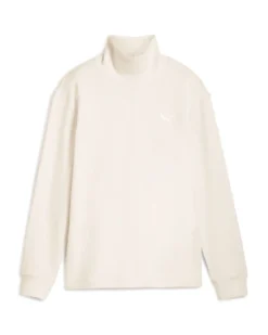PUMA - FELPA PANNA GIROCOLLO ALTO DA DONNA HER - 681629-05