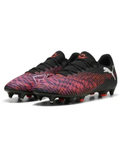 PUMA FUTURE 8 PLAY MXSG - Scarpa da calcio nera, bianca e rossa - 108375-01