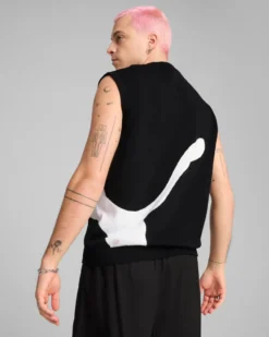 PUMA - GILET NERO FUTURE ARCHIVE RELAXED GRAPHIC - 629694-01