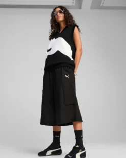 PUMA - GILET NERO FUTURE ARCHIVE RELAXED GRAPHIC - 629694-01
