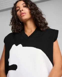 PUMA - GILET NERO FUTURE ARCHIVE RELAXED GRAPHIC - 629694-01
