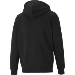 PUMA - JACKET C/CAPP.ESS SMALL LOGO FZ HD BLACK - 58670201