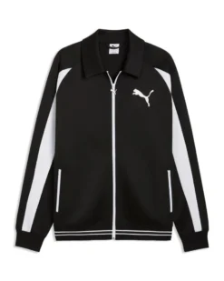 PUMA -JACKET UOMO T7 RELAXED BIG CAT TRACK  NERA E BIANCA - 634400-01