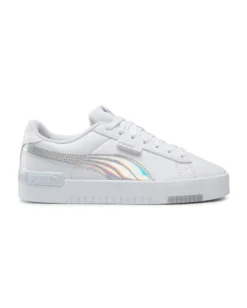 PUMA JADA RAIMBOW - Sneakers bianca con logo arcobaleno e soletta in memory foam