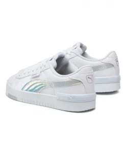 PUMA JADA RAIMBOW - Sneakers bianca con logo arcobaleno e soletta in memory foam