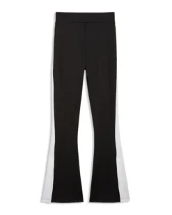 PUMA - LEGGINGS  DONNA NERI T7 FLARED POPPER TIGHTS, 634560-01