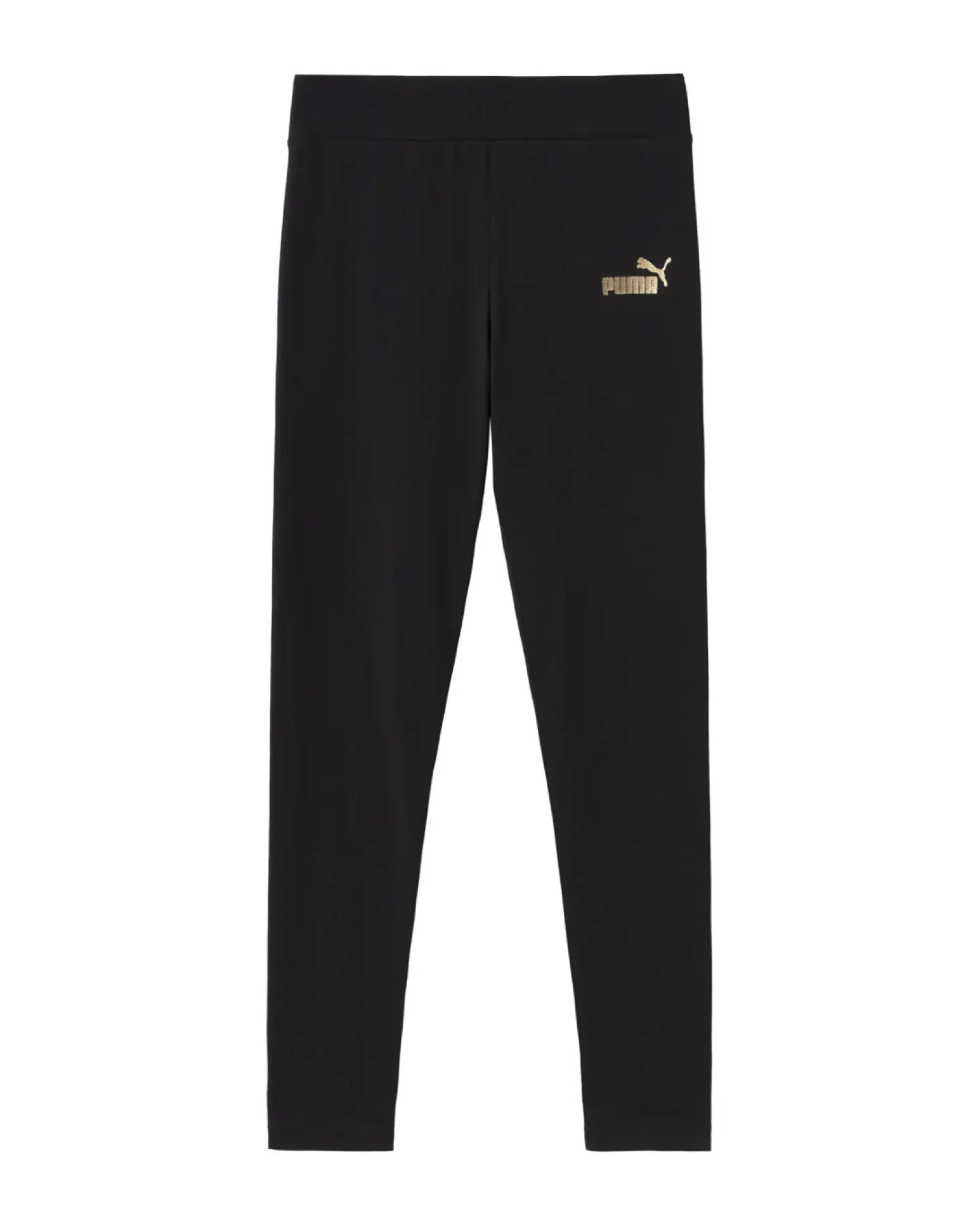 PUMA – LEGGINGS ESSENTIALS+TEXTURED FOIL LOGO JUNIOR NERO – 692211-01
