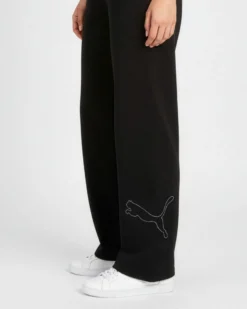 PUMA - LEGGINGS NERO BEDAZZLED COMFORT HIGH DA DONNA, 636903-01