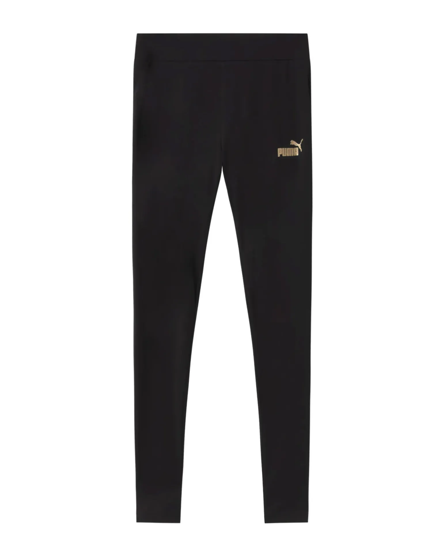 PUMA -LEGGINGS NERO ESSENTIAL +TEXTURED FOIL LOGO DA DONNA, 692201-01