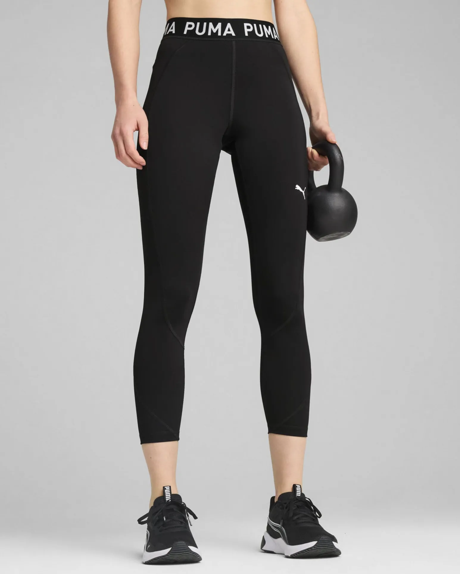 PUMA - LEGGINGS NERO STRONG TIGHT HIGH WAIST DA DONNA - 526000-01