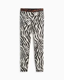 PUMA - Leggings zebrati in tessuto traspirante