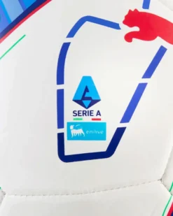 PUMA -PALLONE  DA CALCIO STELLAR  PLAY SERIE A BIANCO CON DETTAGLI MULTICOLOR MISURA 5, 085165-01