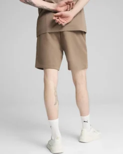 PUMA - PANTALONCINO BEIGE SCURO CLASS 8" TR  DA UOMO, 684653-93