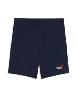 PUMA - PANTALONCINO CORTO JUNIOR (7 - 16 ANNI) BLU ESS 2 COLOR, 685826-17