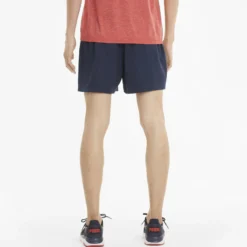 PUMA - PANTALONCINO DA UOMO ACTIVE WOVEN BLU - 586728-06