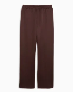 PUMA - PANTALONE DA ALLENAMENTO T7 ALWAYS ON RELAXED MARRONE CON DETTAGLI BIANCHI, 629589-31