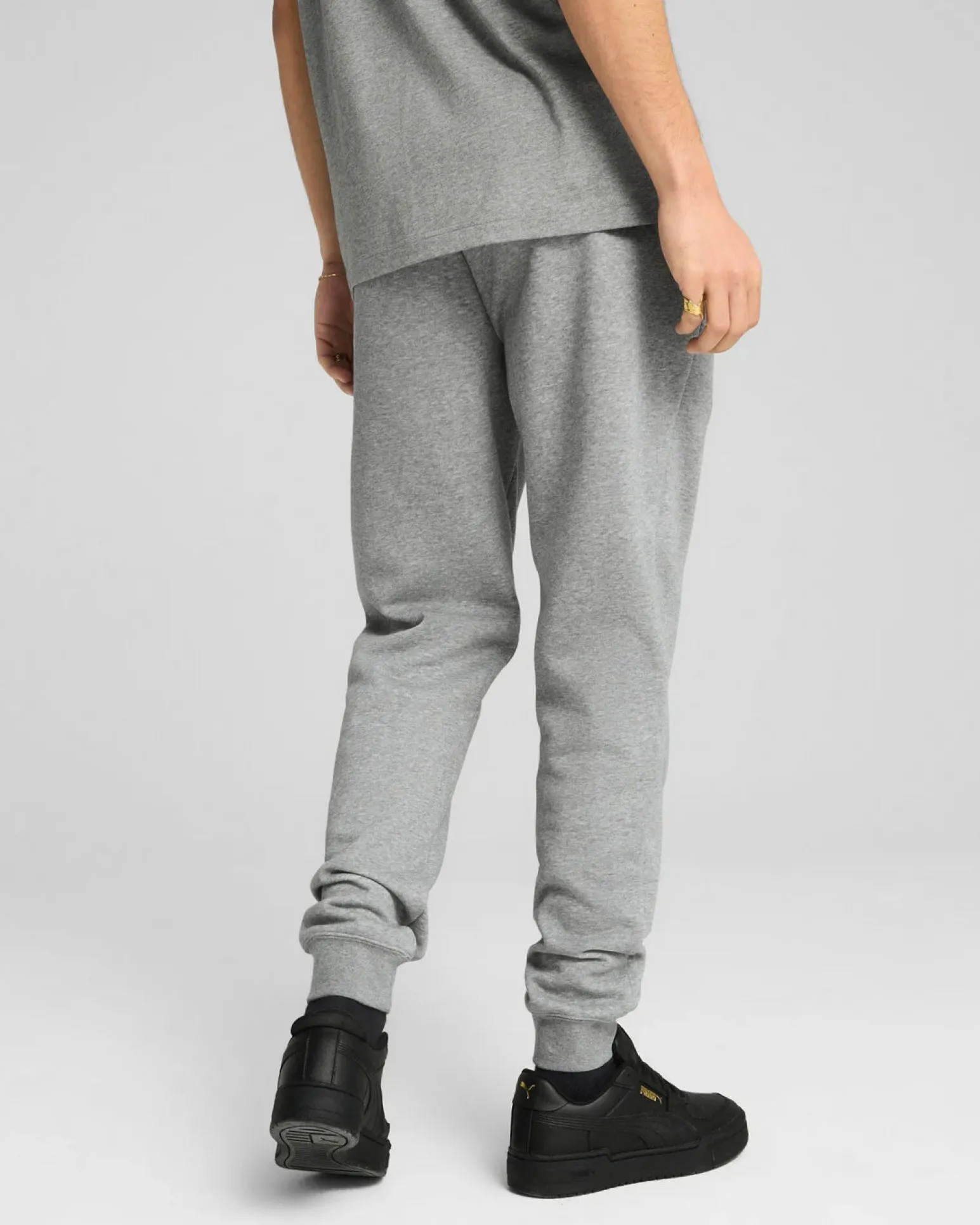 PUMA - PANTALONE ESSENTIAL N. 1 LOGO SLIM FL GRIGIO DA UOMO, 682642-03