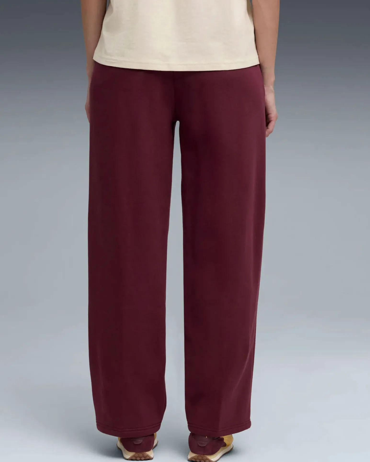 PUMA - PANTALONE TUTA DRITTI BORDEAUX ESSENTIAL NATURE 2.0 COMFORT DA DONNA, 688081-96