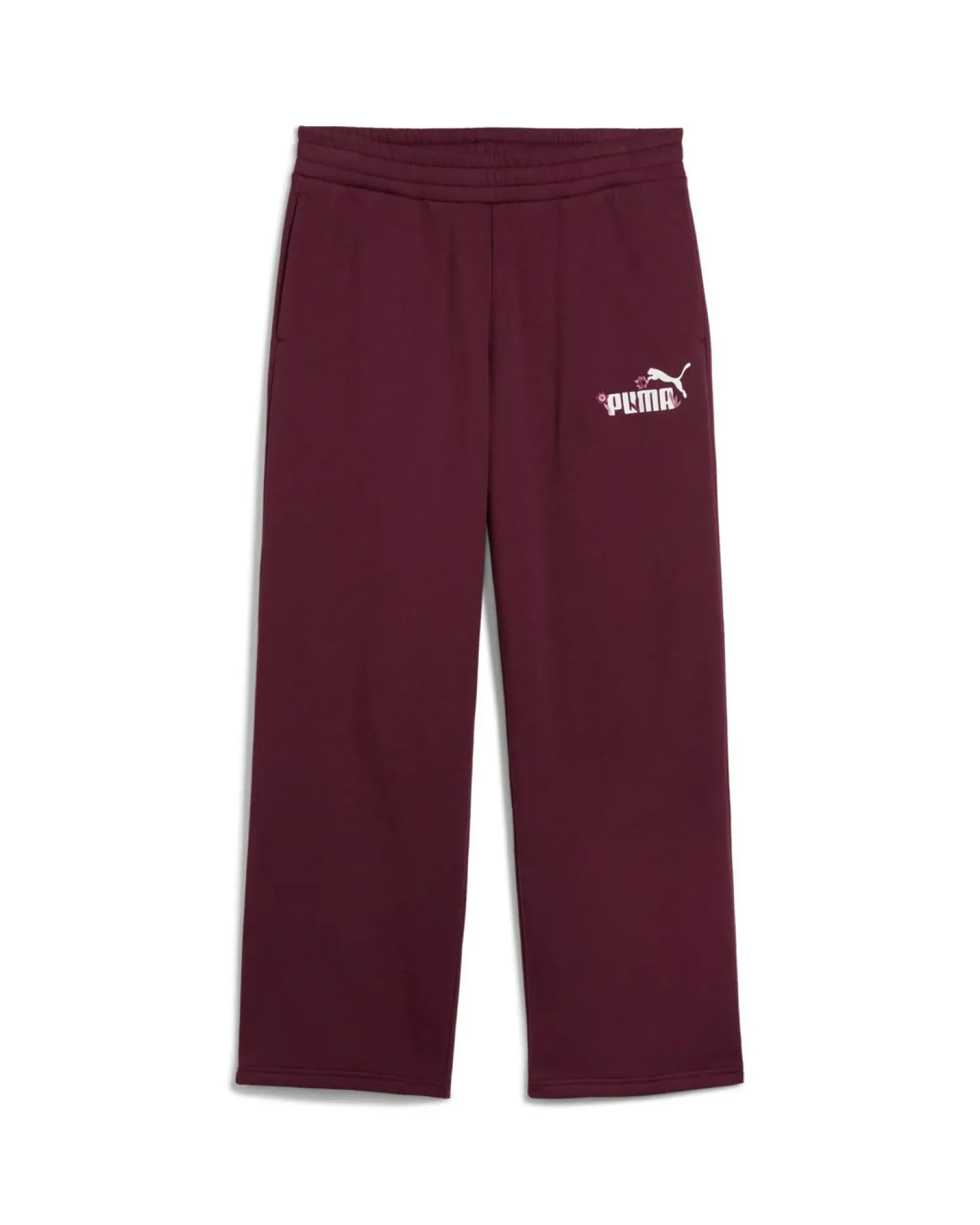 PUMA - PANTALONE TUTA DRITTI BORDEAUX ESSENTIAL NATURE 2.0 COMFORT DA DONNA, 688081-96