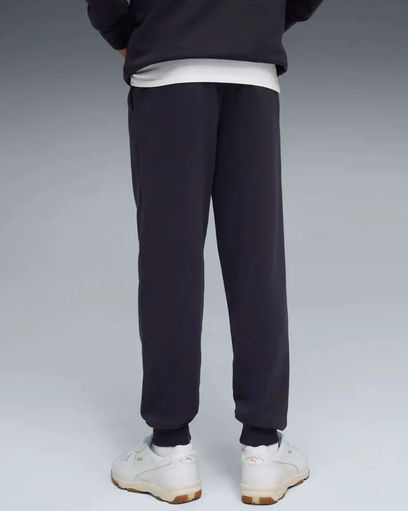 PUMA -PANTALONE TUTA JUNIOR ( 7-16 ANNI) BLU ESSENTIAL 2 COLOR N.1 LOGO, 693892-16