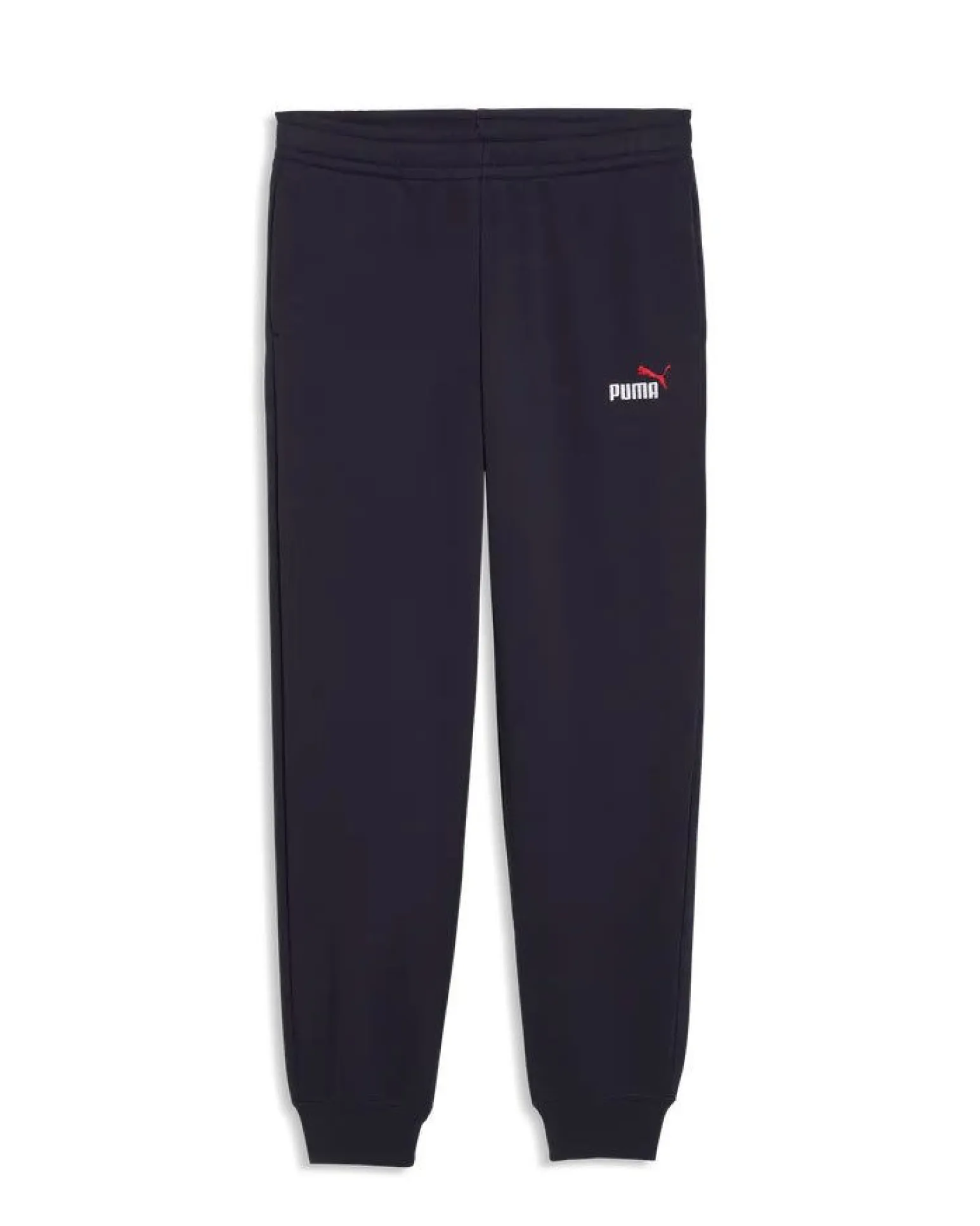 PUMA -PANTALONE TUTA JUNIOR ( 7-16 ANNI) BLU ESSENTIAL 2 COLOR N.1 LOGO, 693892-16