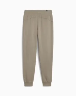 PUMA - PANTALONE TUTA TAUPE ESSENTIAL+ SCRIPT FL DA DONNA,  681536-67