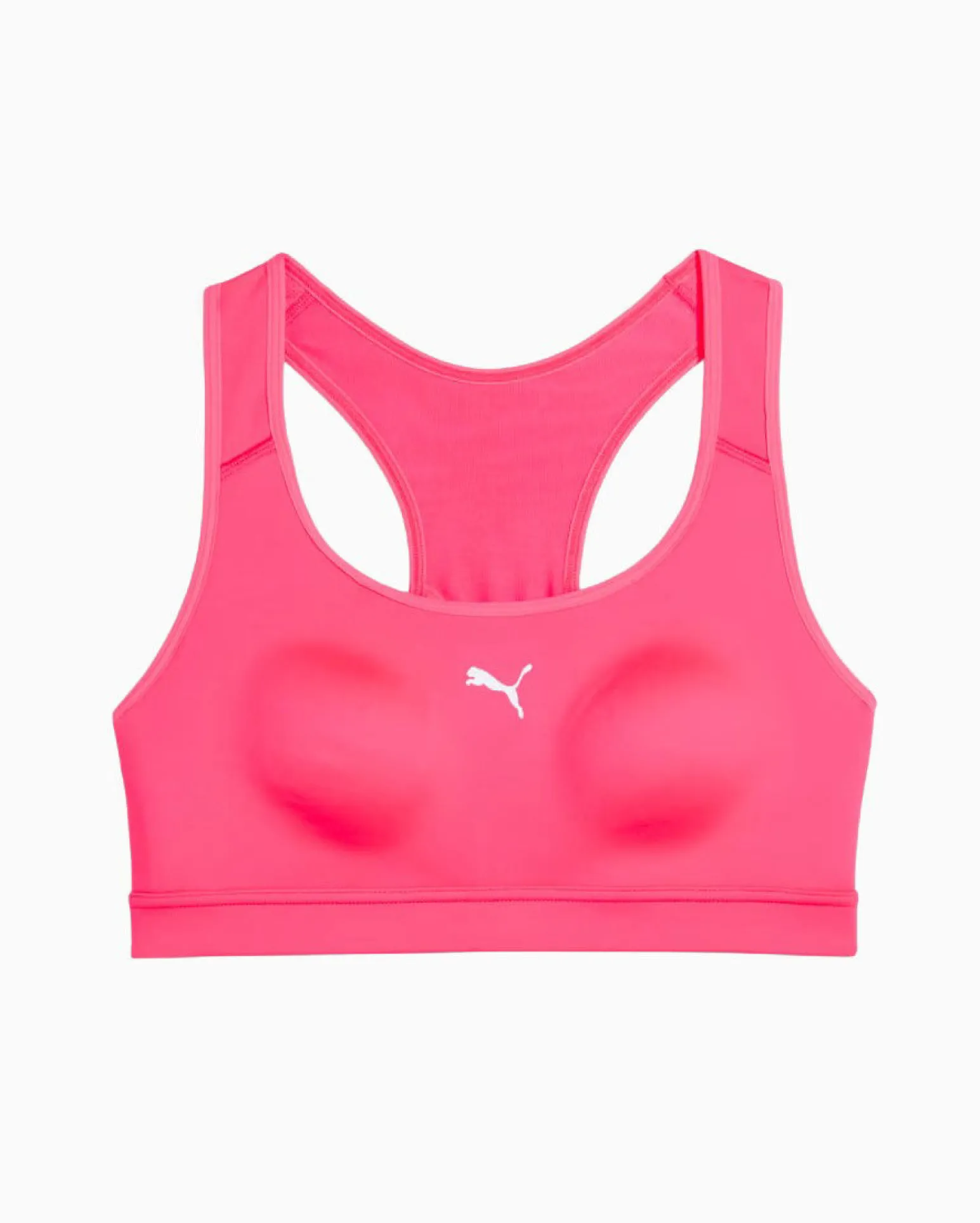 PUMA - REGGISENO SPORTIVO ROSA FLUO 4KEEPS RUN BRA DA DONNA, 524953-95