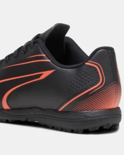 PUMA - SCARPA DA CALCETTO JUNIOR NERE E ROSSO FLUO VITORIA TT JR DAL 28 AL 38½,   107487-09