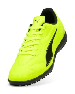 PUMA - SCARPA DA CALCETTO UOMO GIALLO FLUO E NERA VITORIA II TT, 108501-06