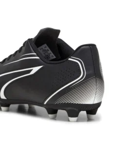 PUMA - SCARPA DA CALCIO BIMBO NERA E BIANCA  DAL 28 AL 38,5    107486-01