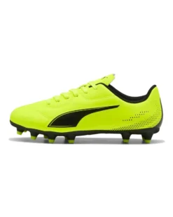 PUMA -  SCARPA DA CALCIO JUNIOR ROSSA E BIANCA VITORIA II FG/AG DAL 29 AL 38,5 108503-06