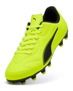 PUMA -  SCARPA DA CALCIO JUNIOR ROSSA E BIANCA VITORIA II FG/AG DAL 29 AL 38,5 108503-06