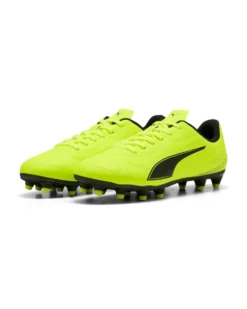 PUMA -  SCARPA DA CALCIO JUNIOR ROSSA E BIANCA VITORIA II FG/AG DAL 29 AL 38,5 108503-06
