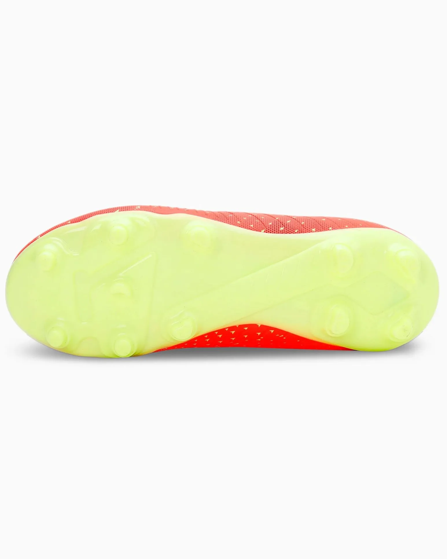 PUMA - Scarpa da calcio rossa e gialla, numerata 30/38,5 - FUTURE Z 4.4 FG/AG JR