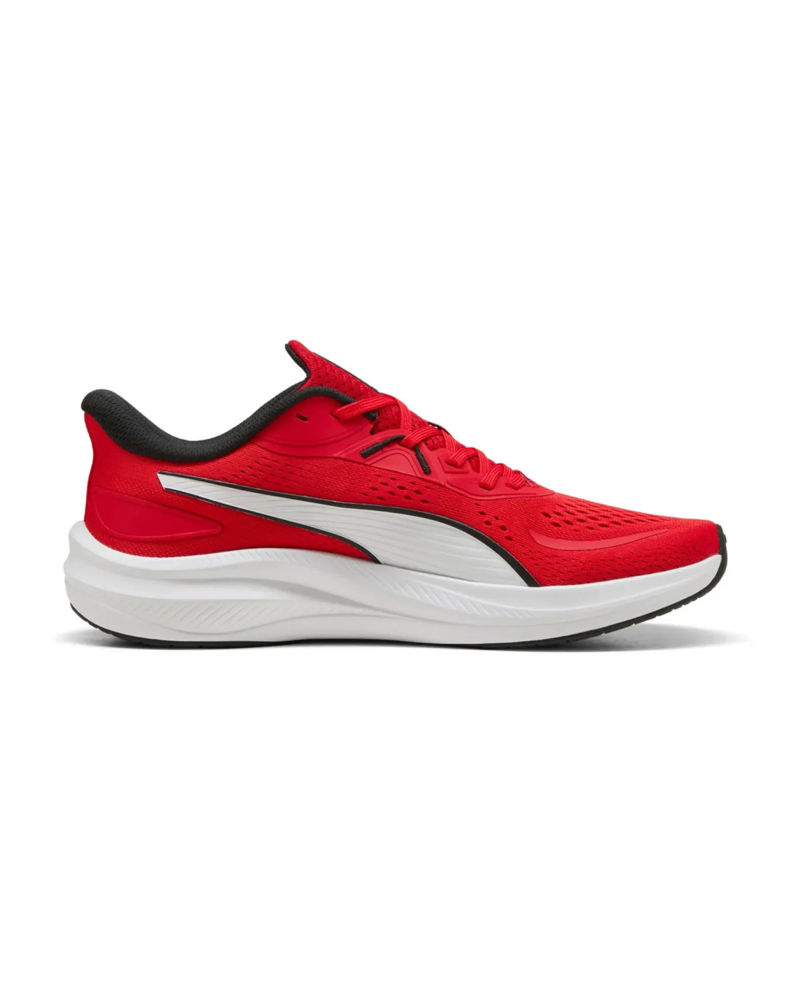 PUMA - SCARPA DA RUNNING ROSSA CON DETTAGLI BIANCHI E NERI - SKYROCKET LITE 2 DA UOMO, 311730-04