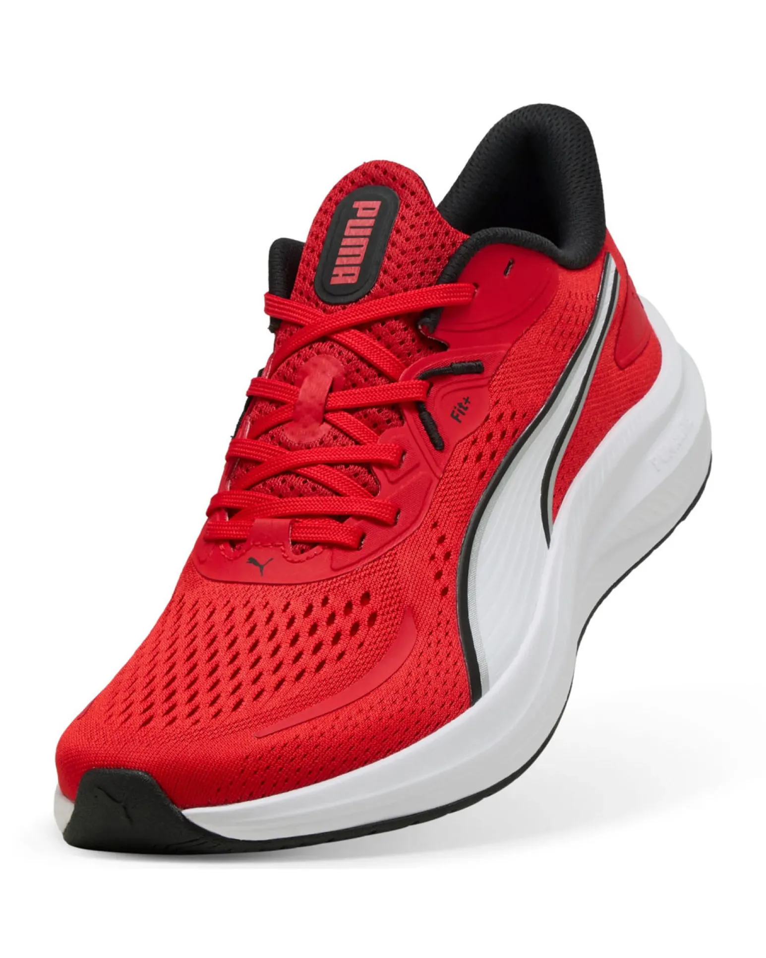 PUMA - SCARPA DA RUNNING ROSSA CON DETTAGLI BIANCHI E NERI - SKYROCKET LITE 2 DA UOMO, 311730-04