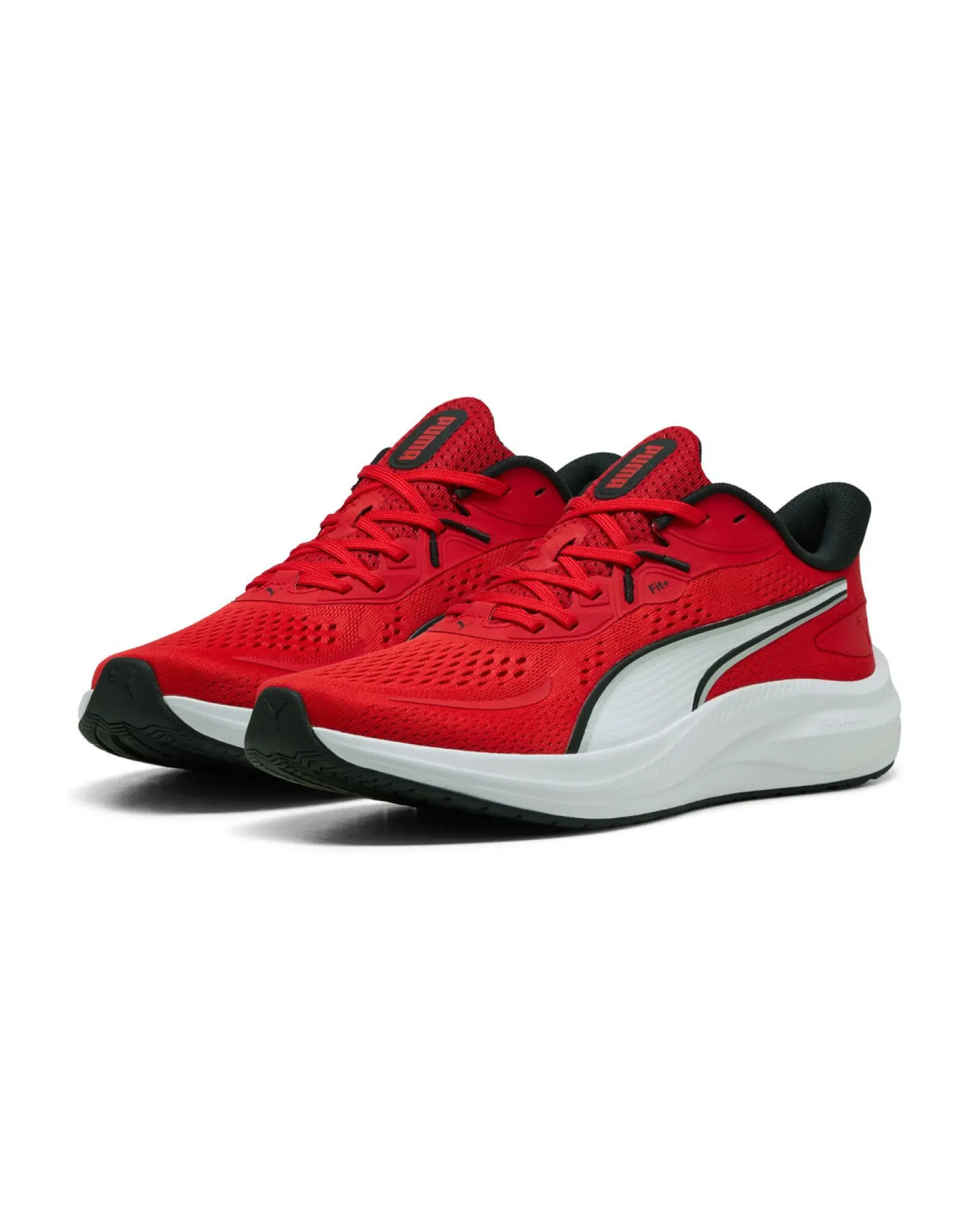 PUMA - SCARPA DA RUNNING ROSSA CON DETTAGLI BIANCHI E NERI - SKYROCKET LITE 2 DA UOMO, 311730-04